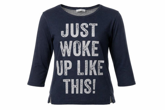 New Look Womens Blue   Pullover Sweatshirt Size 10