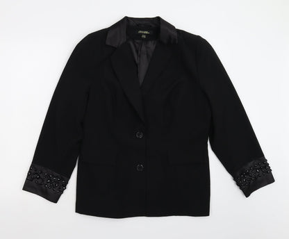 Changes Womens Black   Jacket Blazer Size 16
