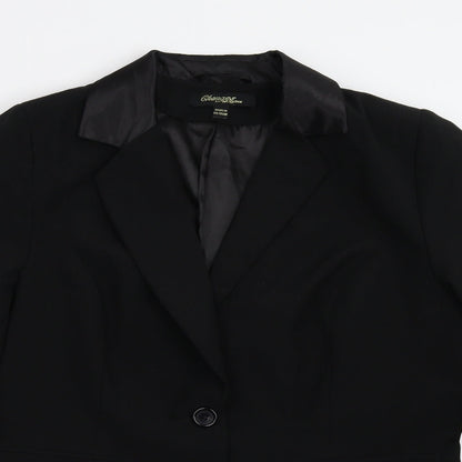 Changes Womens Black   Jacket Blazer Size 16