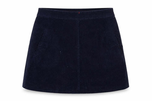 Cooperative Womens Blue  Corduroy Mini Skirt Size S