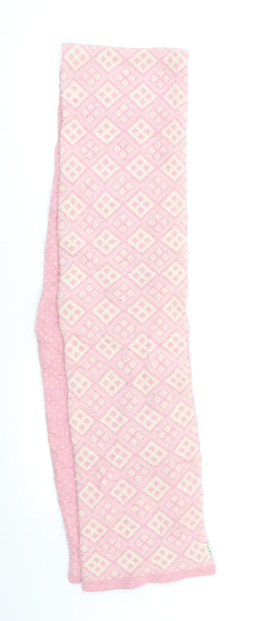 Jack Wills Womens Pink Geometric   Scarf