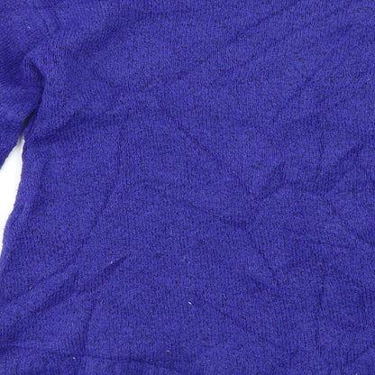 Marks & Spencer Womens Blue   Pullover Jumper Size S