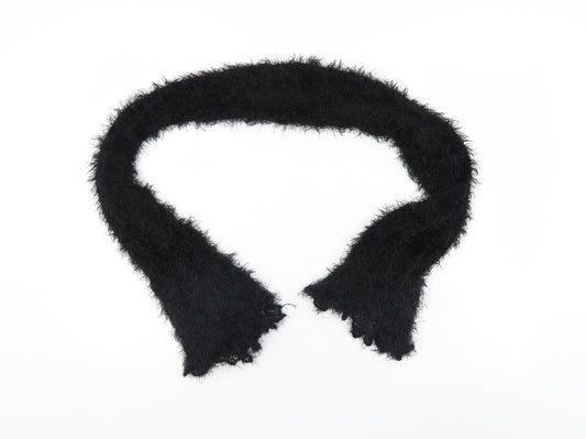 Preworn Womens Black    Scarf