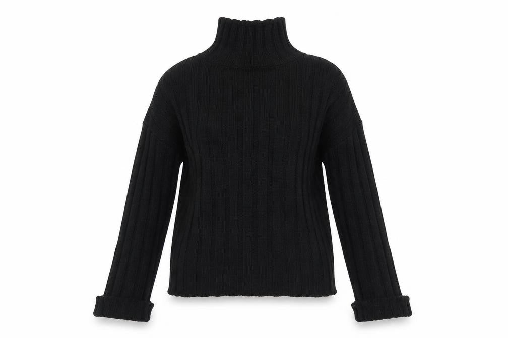 Misspap Womens Black   Pullover Jumper Size M