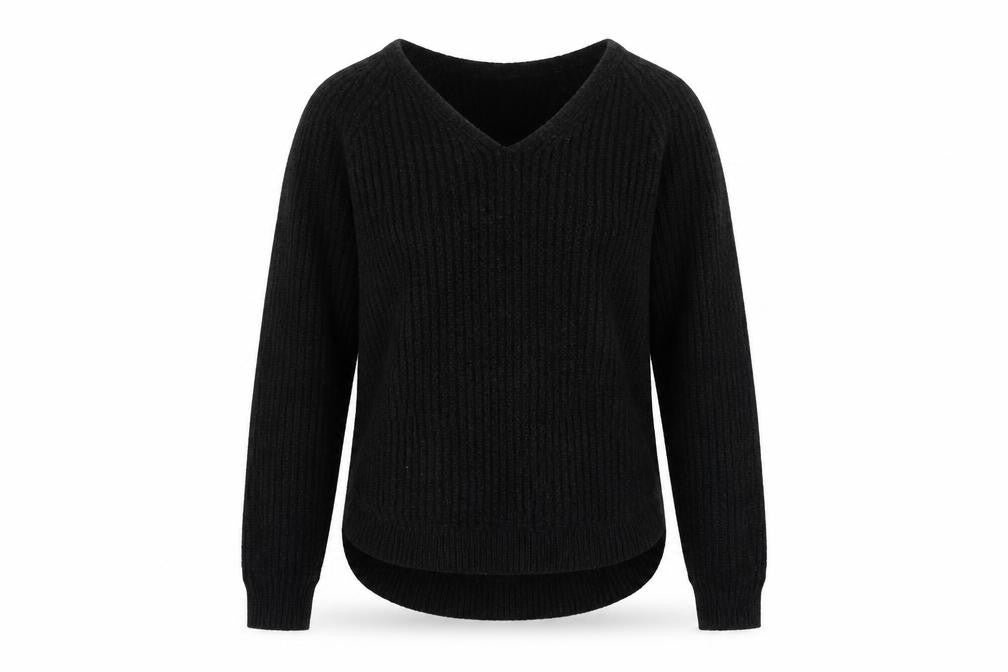 H&M Womens Black   Pullover Jumper Size S