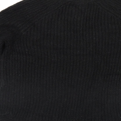 H&M Womens Black   Pullover Jumper Size S