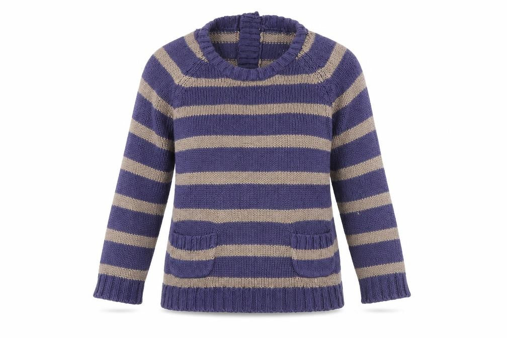 Preworn Womens Multicoloured Striped  Pullover Jumper Size 10