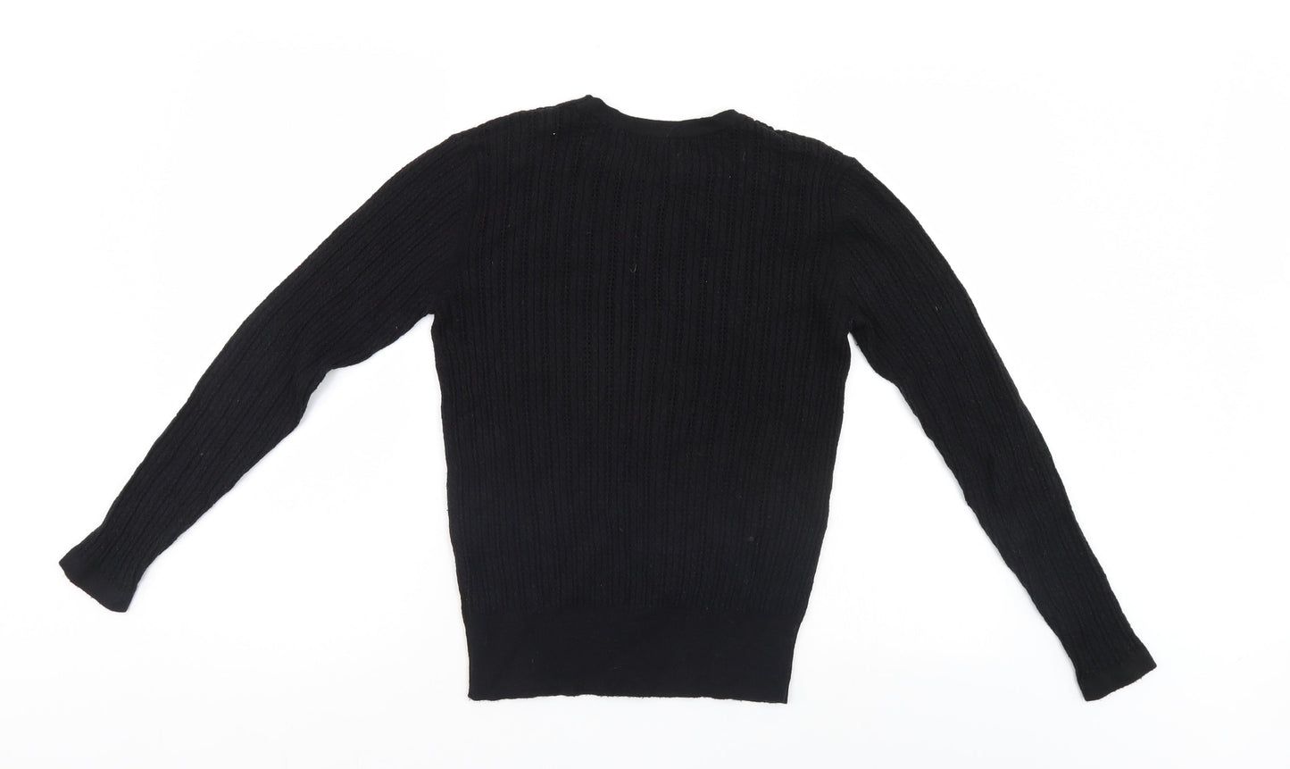 Papaya Womens Black   Pullover Jumper Size 12