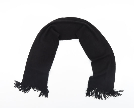 Preworn  Black   Scarf  One Size