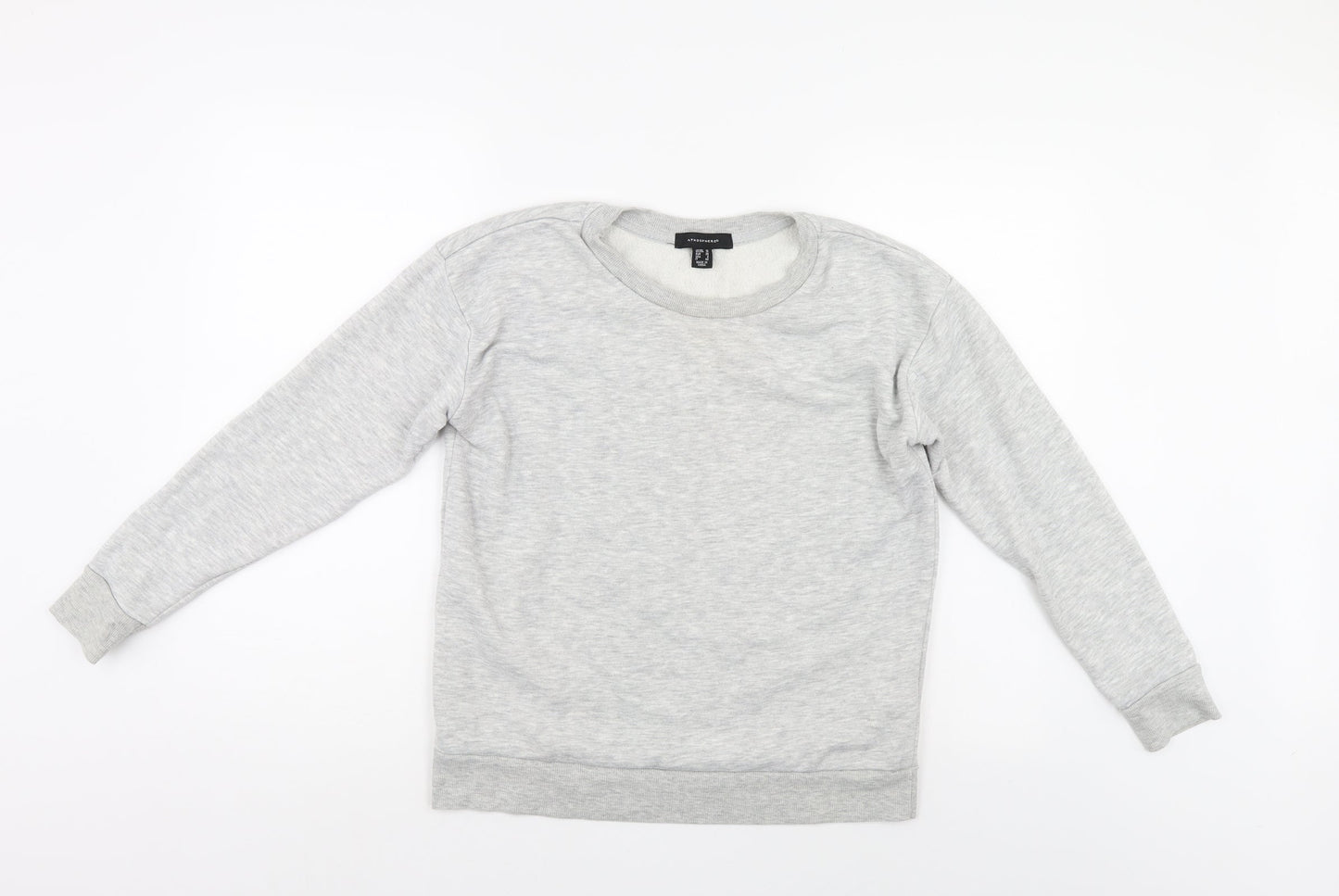 Atmosphere Womens Grey   Pullover Sweatshirt Size 10