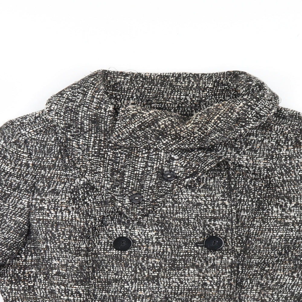 H&M Womens Grey   Jacket Blazer Size 8