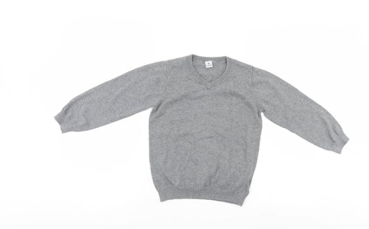 TU Girls Grey   Pullover Jumper Size 8 Years
