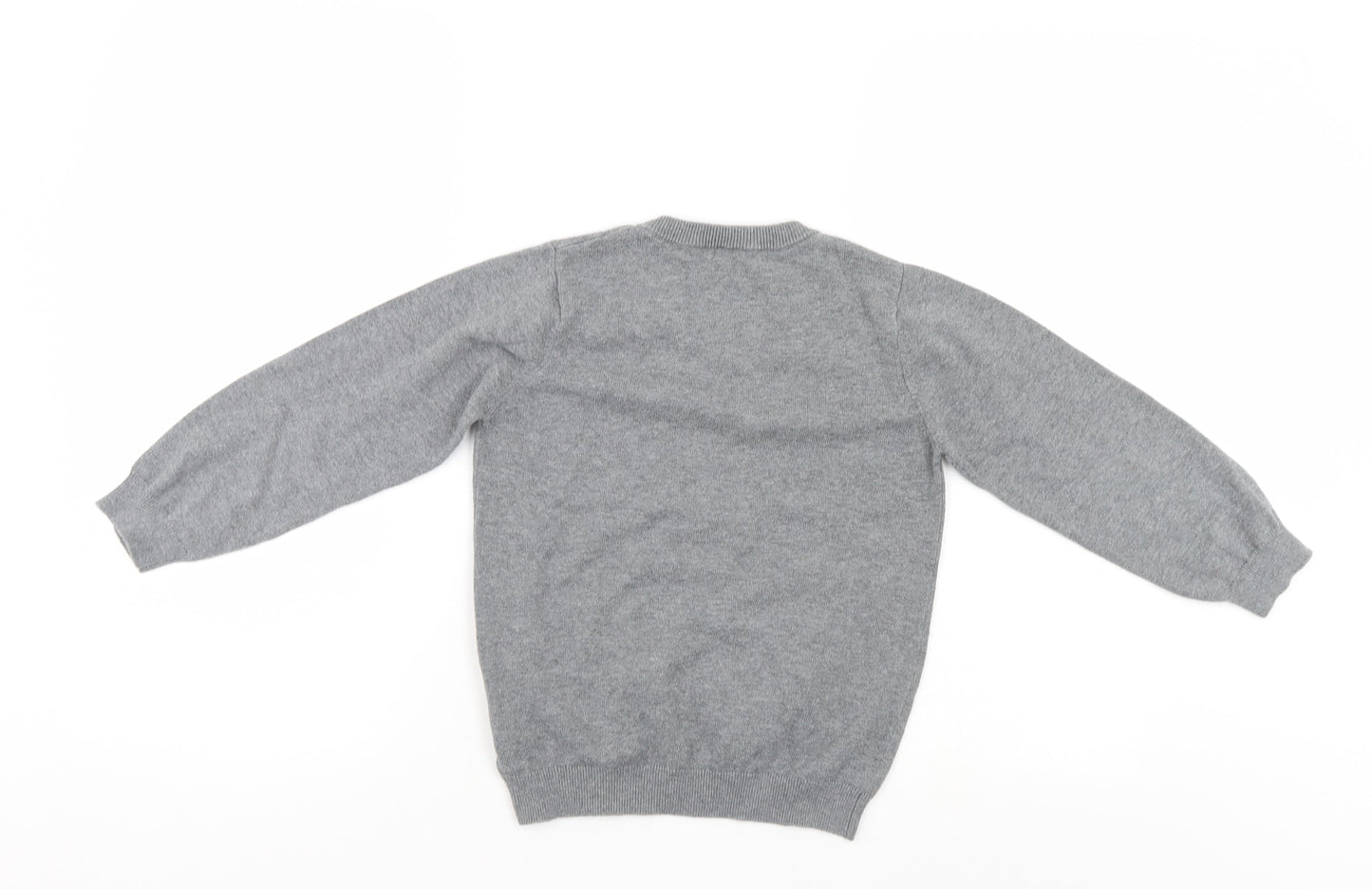 TU Girls Grey   Pullover Jumper Size 8 Years
