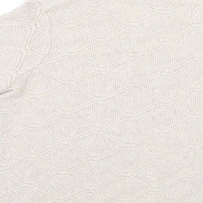 Country Casuals Womens Ivory Argyle/Diamond Pullover Jumper Size L