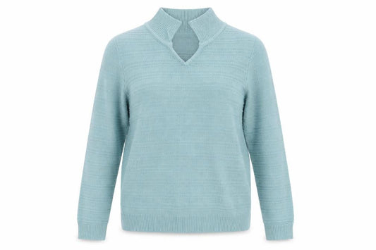Isle Womens Blue   Pullover Jumper Size 14