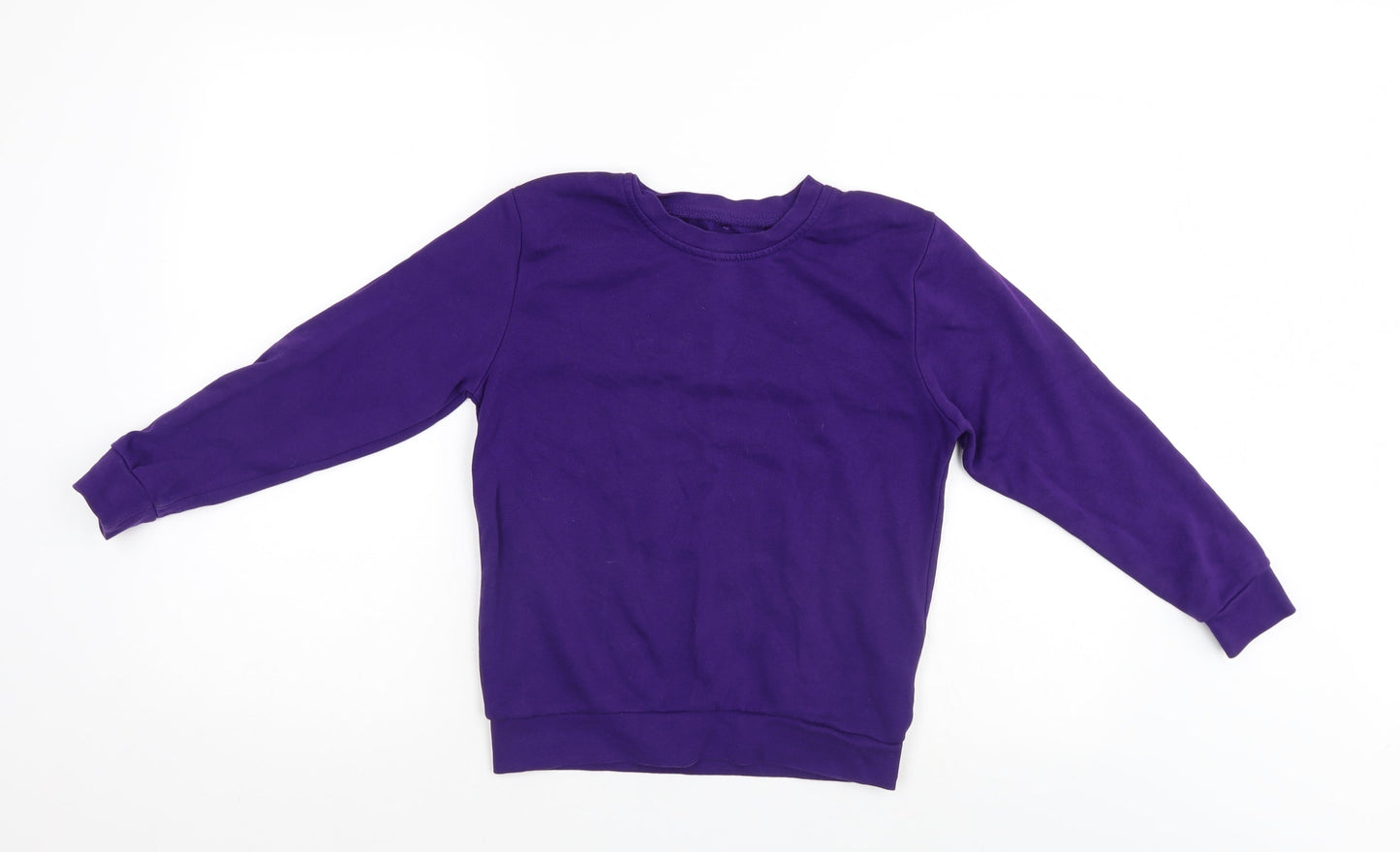 George Boys Purple   Pullover Sweatshirt Size 8-9 Years