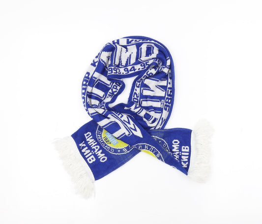 Preworn Unisex Blue   Scarf  One Size