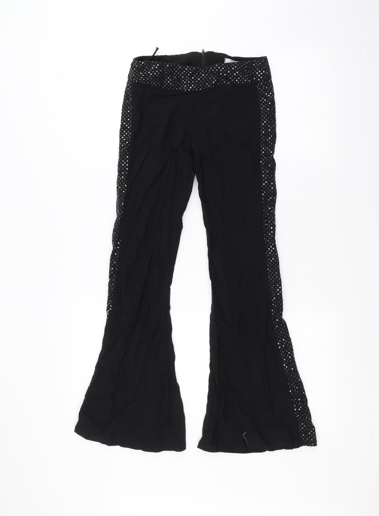 Preworn Womens Black   Rain Trousers Trousers Size 28 in L28 in