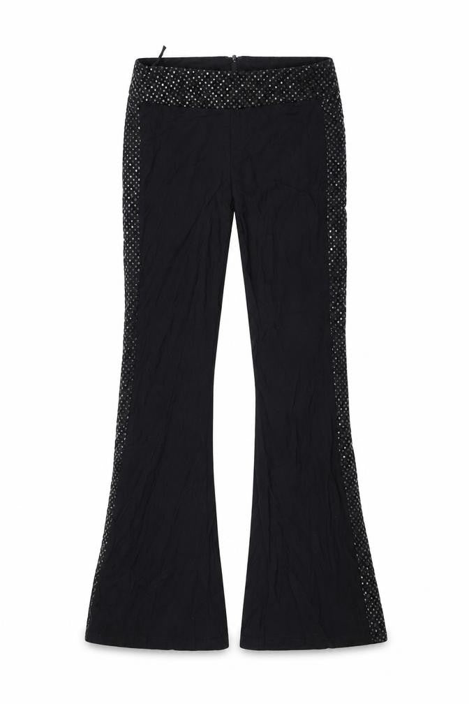Preworn Womens Black   Rain Trousers Trousers Size 28 in L28 in