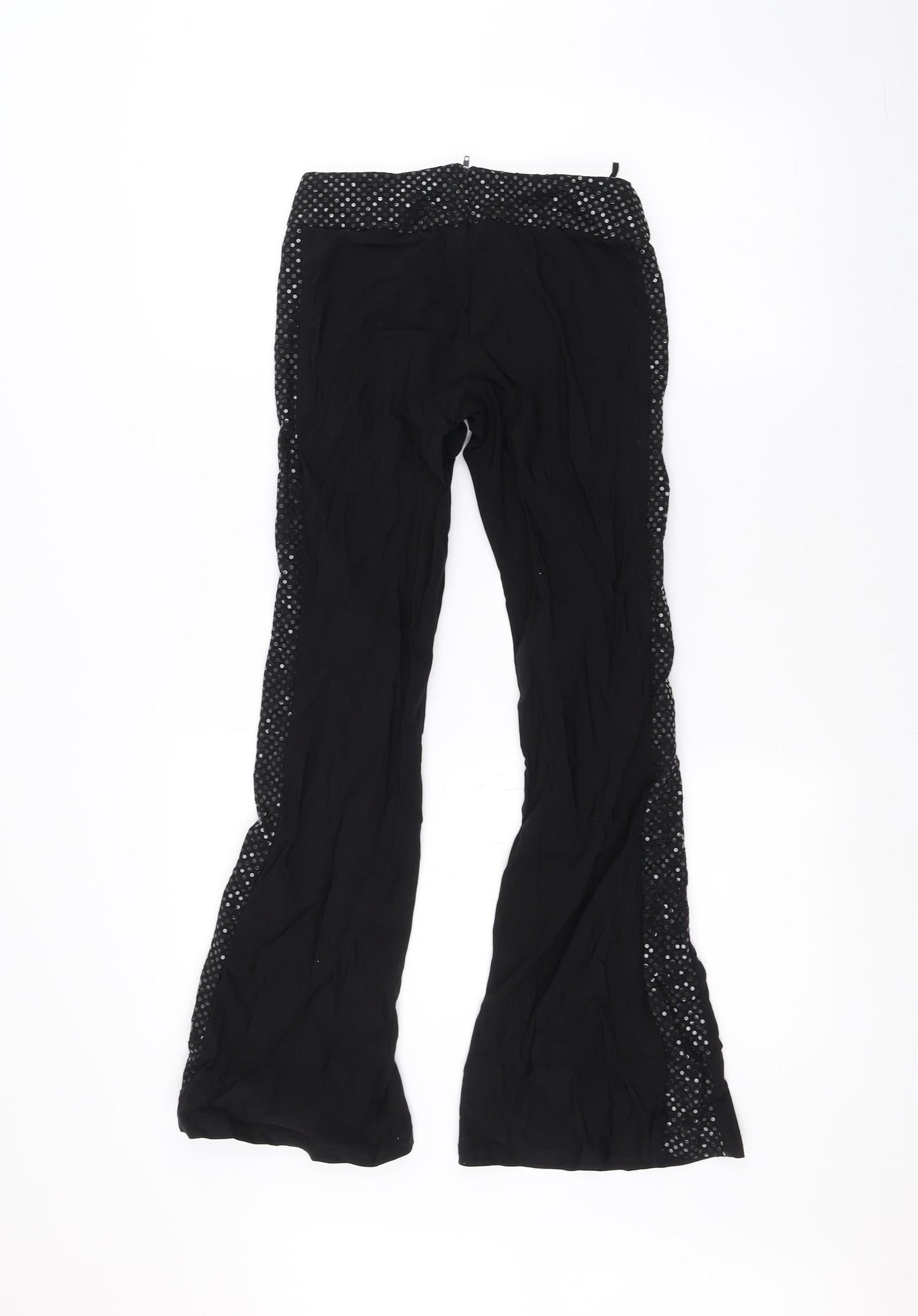 Preworn Womens Black   Rain Trousers Trousers Size 28 in L28 in