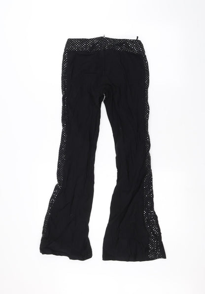 Preworn Womens Black   Rain Trousers Trousers Size 28 in L28 in