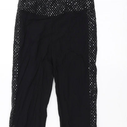 Preworn Womens Black   Rain Trousers Trousers Size 28 in L28 in