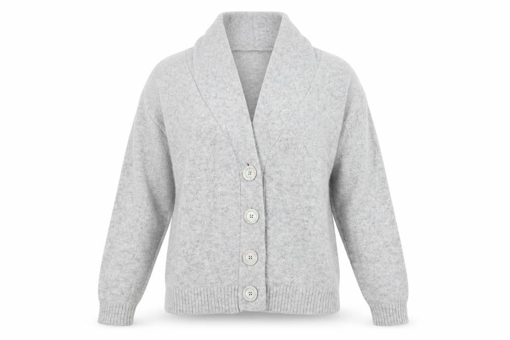 EWM Womens Grey   Jacket Coatigan Size M