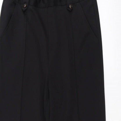 Preloved BM Womens Black   Trousers  Size 12 L23 in - Detail