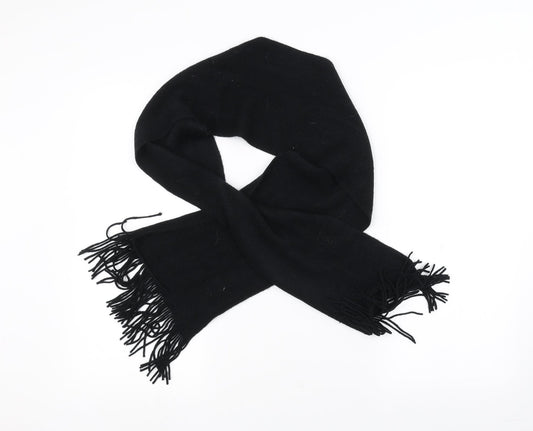 Preworn Womens Black    Scarf