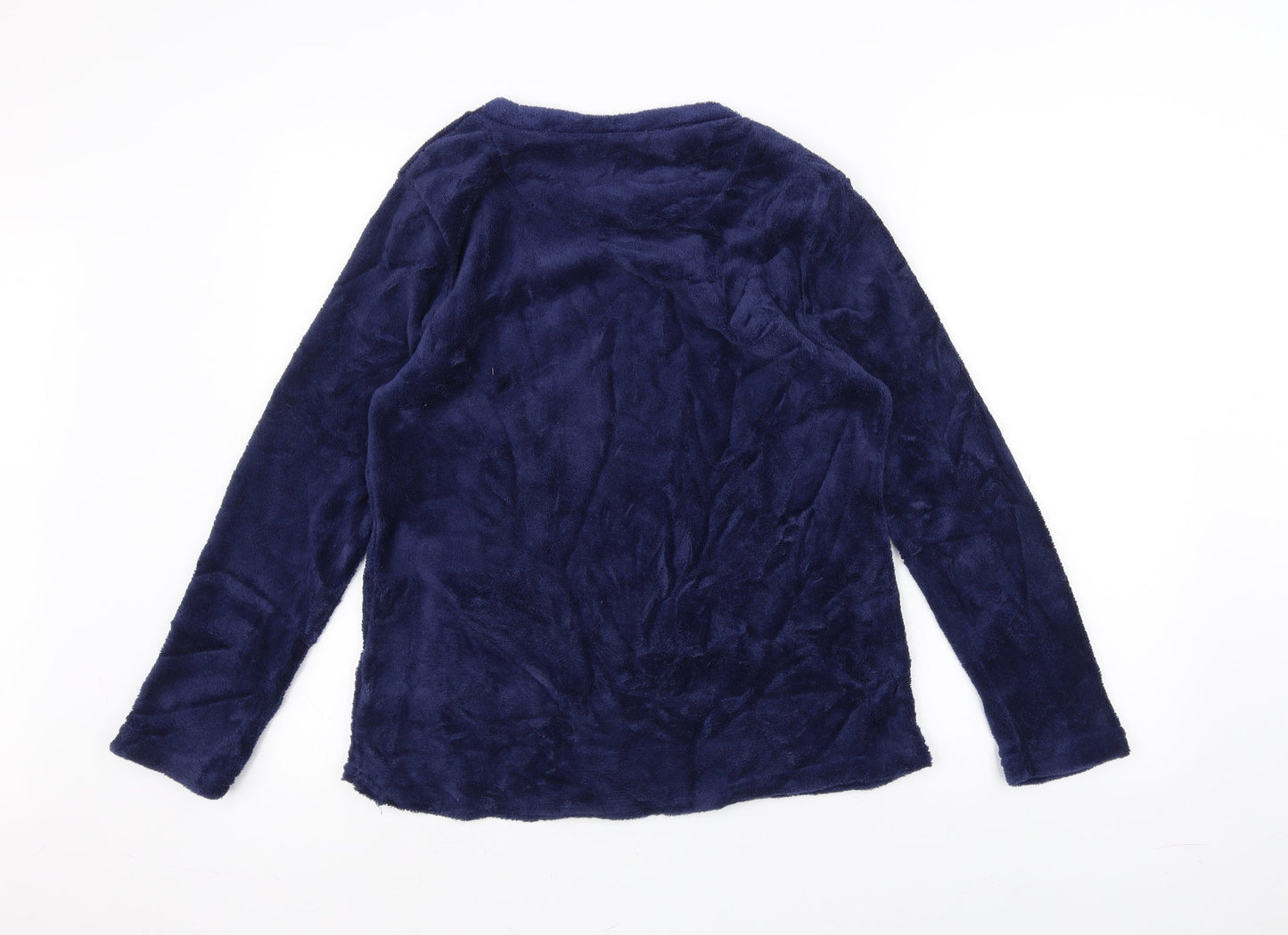 Preworn Womens Blue   Pullover Jumper Size 12  - llama