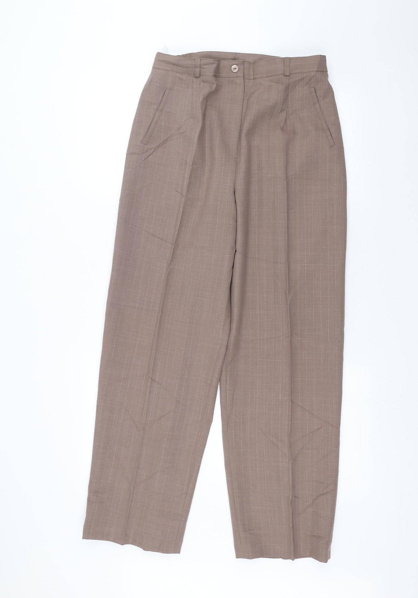 Bonmarché Womens Purple   Trousers  Size 14 L28 in
