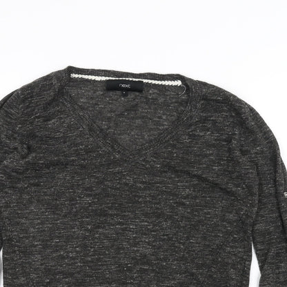 Next Womens Grey   Pullover Jumper Size 8