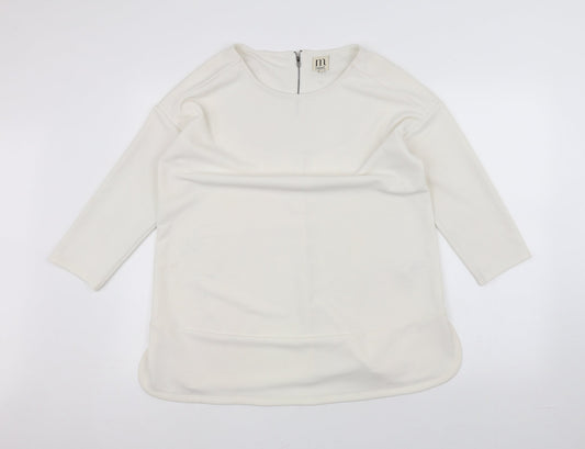NEXT Womens White   Pullover Jumper Size 12