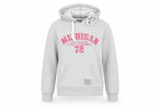 Brave Soul Womens Grey   Pullover Hoodie Size M