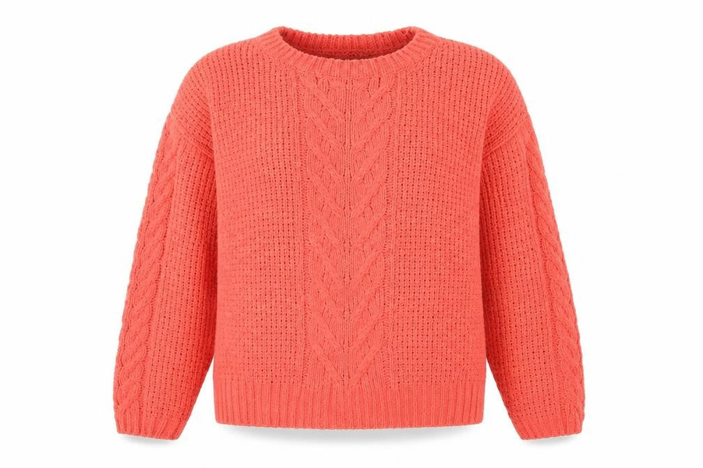 Primark Womens Orange   Pullover Jumper Size S
