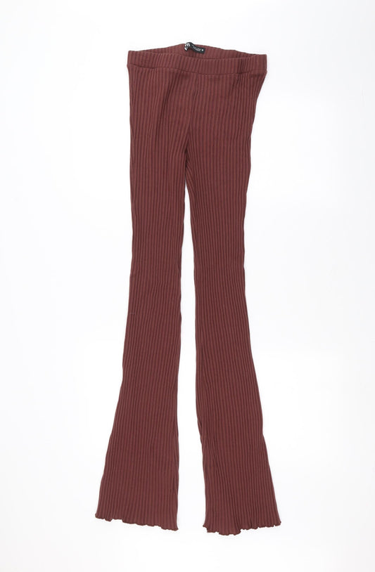 Zara Womens Red   Trousers  Size M L29 in
