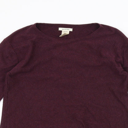 Max Studio Womens Red   Basic T-Shirt Size M