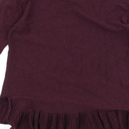 Max Studio Womens Red   Basic T-Shirt Size M