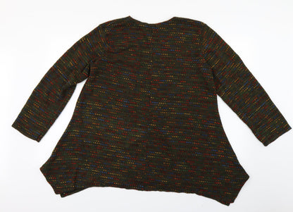 New Collection Womens Green   Pullover Jumper Size M