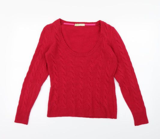 Preworn Womens Pink   Pullover Jumper Size 14