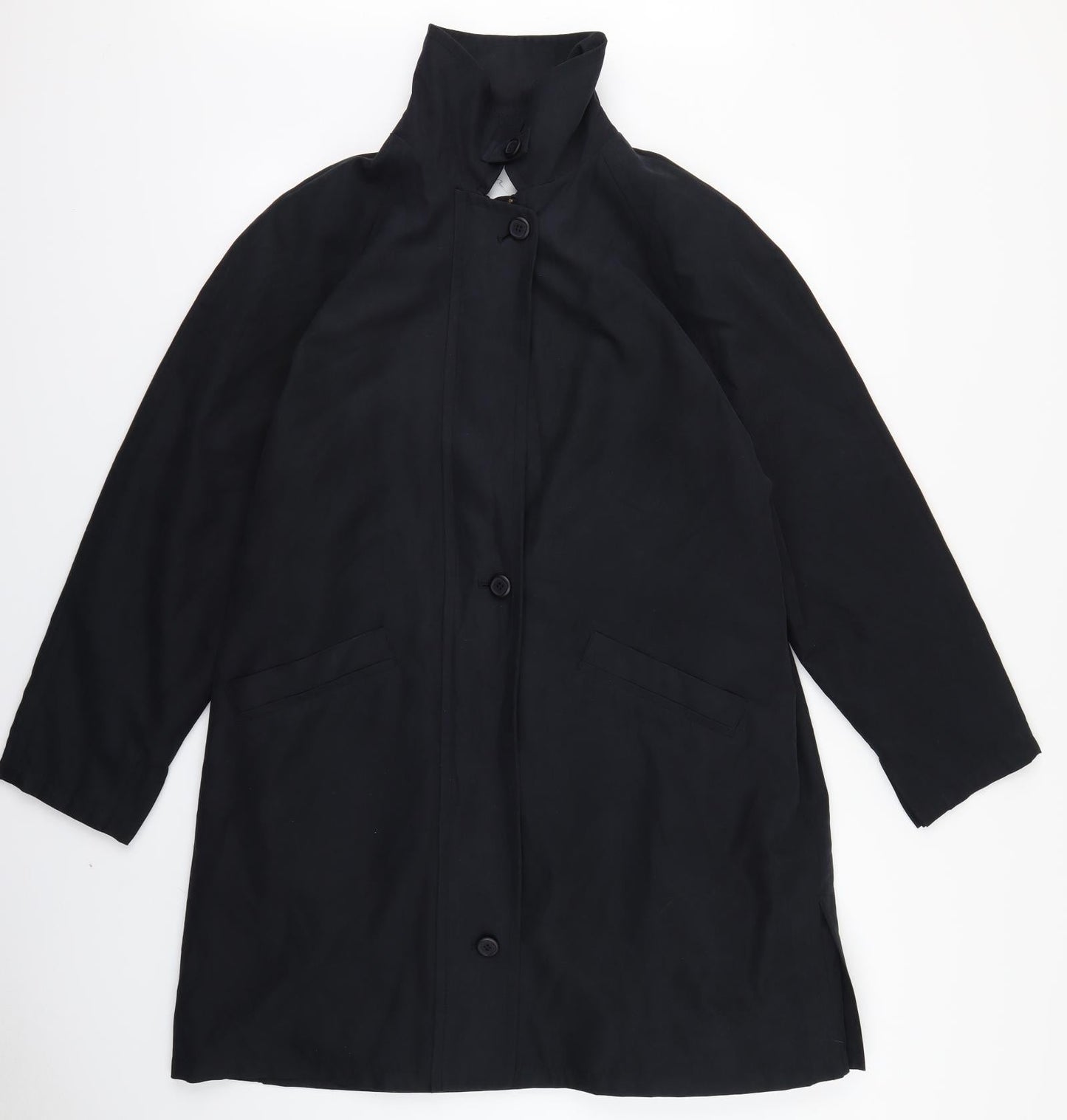 BHS Womens Blue   Trench Coat Coat Size 12