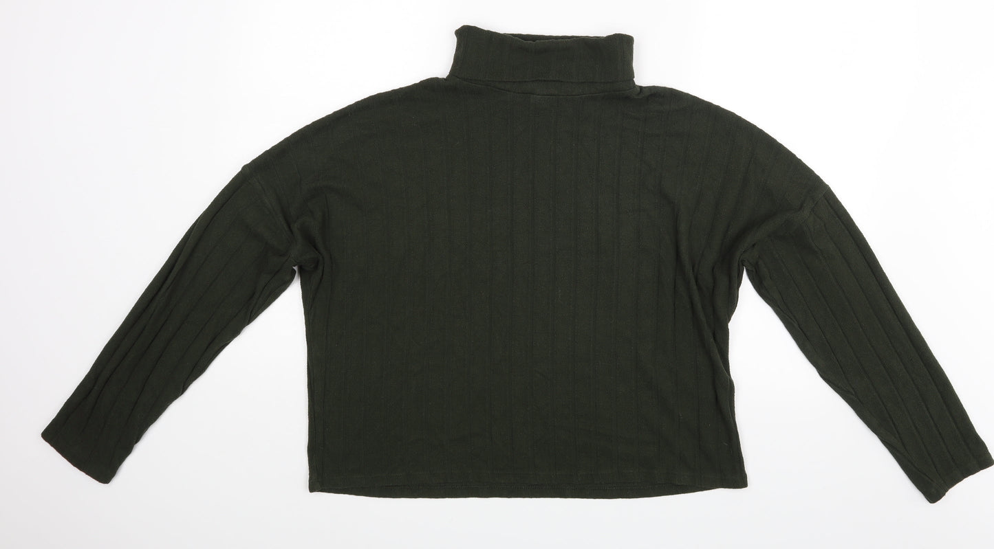 New Look Womens Green   Basic Blouse Size L