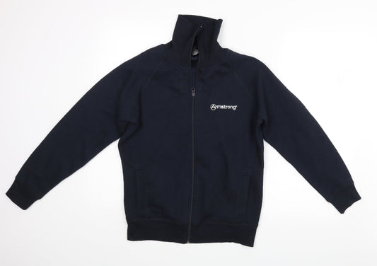 Armstrong Womens Blue   Full Zip Jumper Size M