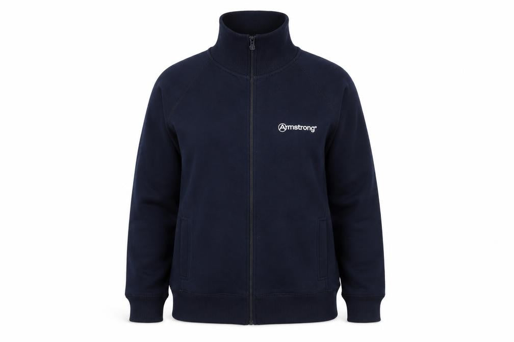 Armstrong Womens Blue   Full Zip Jumper Size M