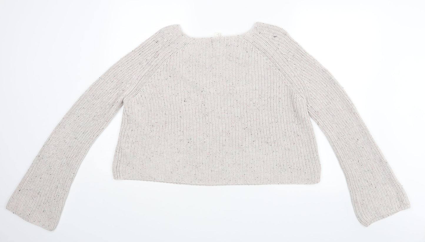 H&M Womens Beige   Pullover Jumper Size XS
