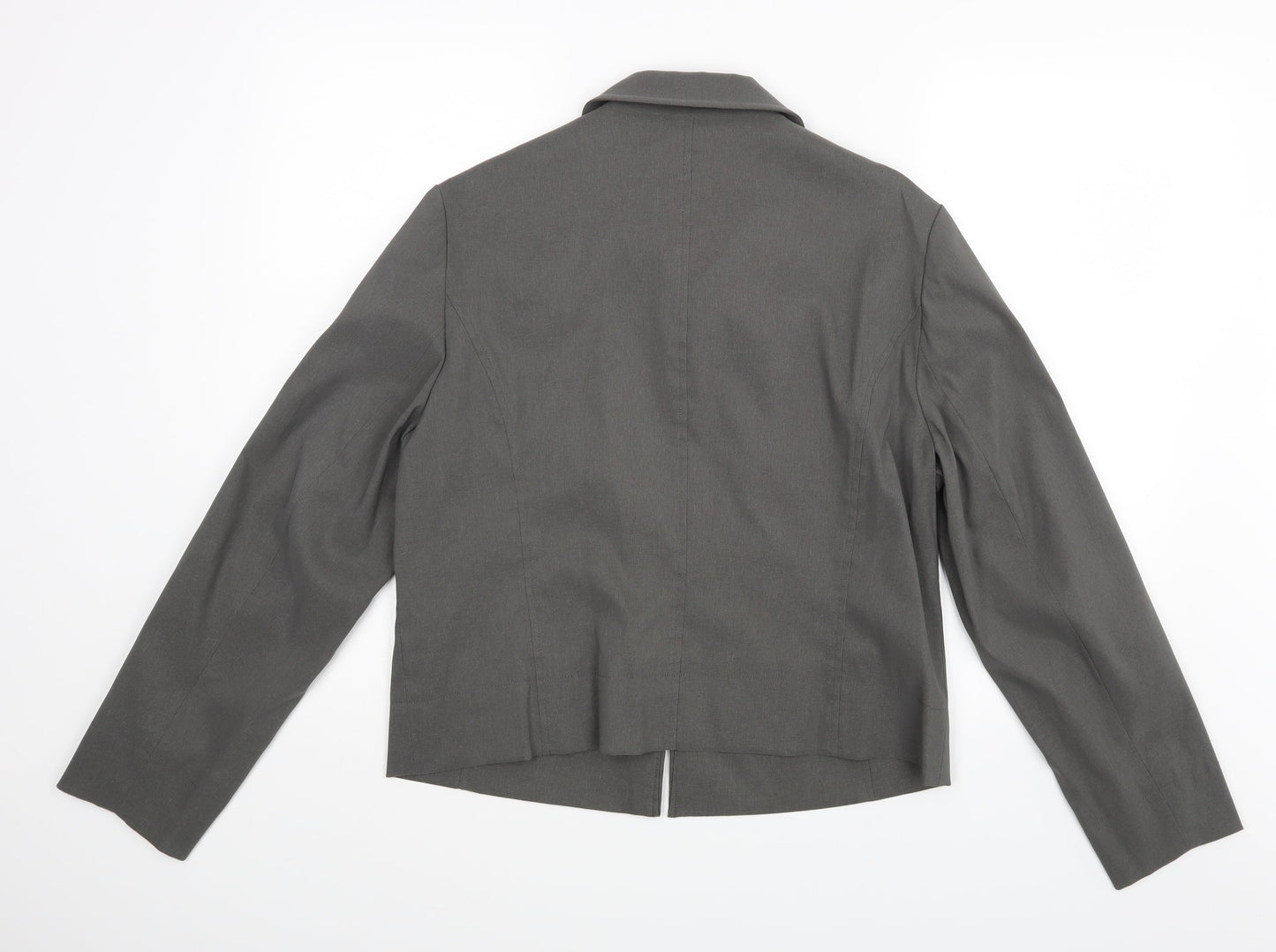 Apart Womens Grey   Jacket Blazer Size 16