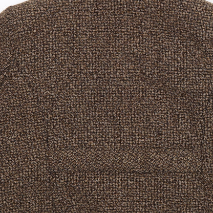 Brand and care label for Next women’s brown jacket