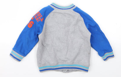Back view of F&F boys’ grey jacket, size 3, years