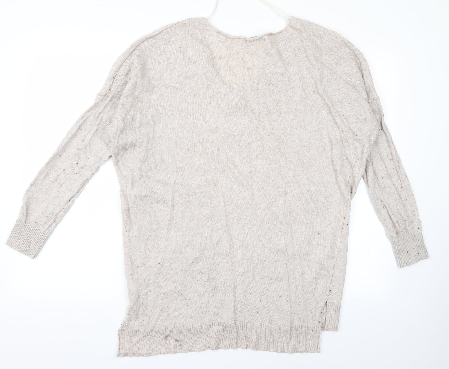 Atmosphere Womens Beige   Pullover Jumper Size S