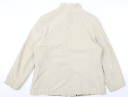 Klass Womens Beige   Jacket  Size M